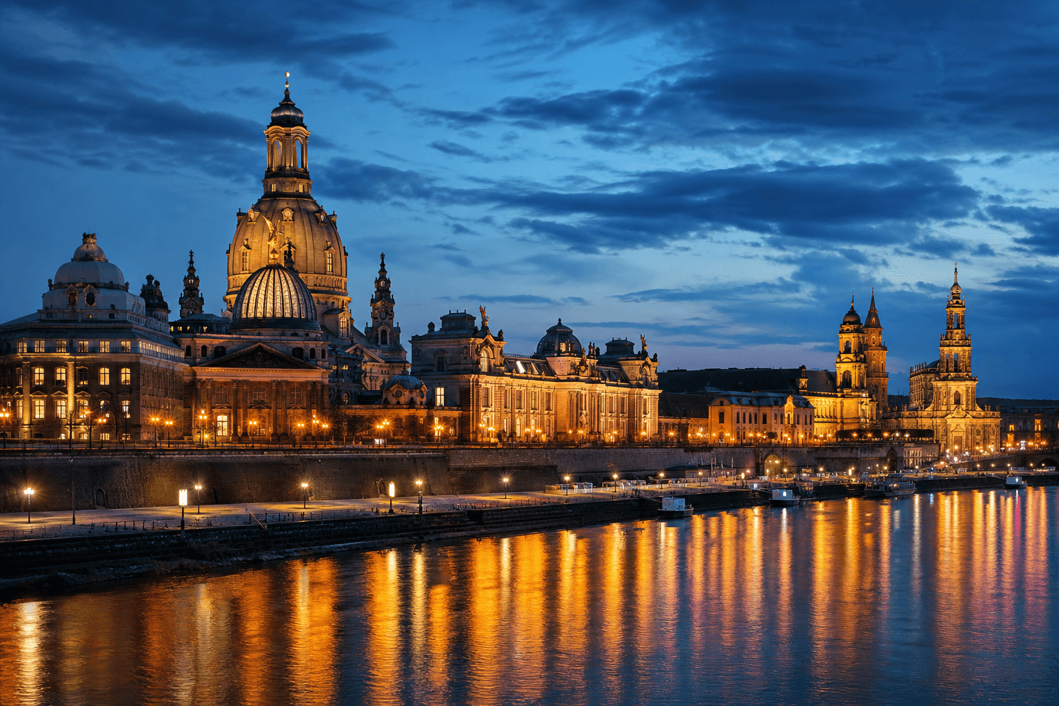 PLACEHOLDER: Elbflorenz mit Frauenkirche und Brühlscher Terrasse — Escort Dresden (Austauschbild)