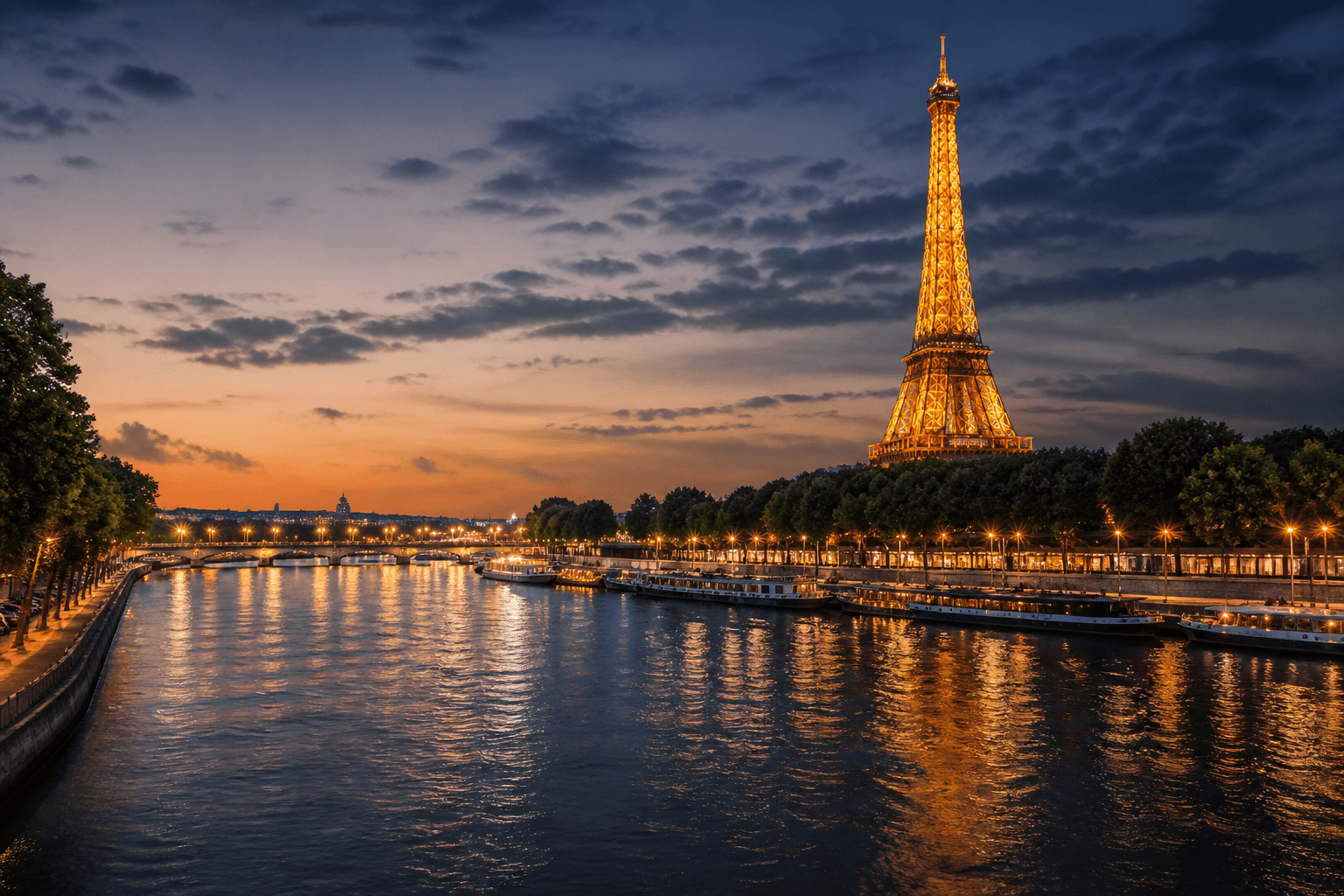 Paris bei Nacht